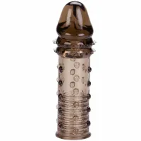 calexotics adonis extension czarny silikonowy przedłużacz 5 cm