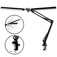 LAMPKA BIURKOWA KREŚLARSKA SZKOLNA BIURKO LED CCT USB REGULACJA