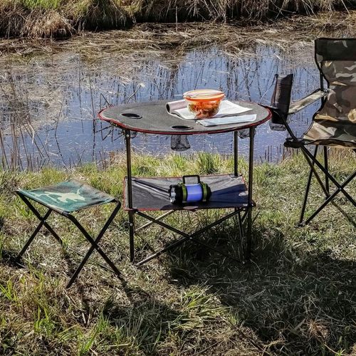 SKŁADANY TURYSTYCZNY STÓŁ KEMPINGOWY STOLIK PIKNIKOWY ROZKŁADANY BIWAKOWY na Arena.pl