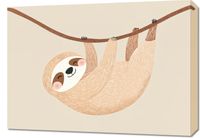 Obraz 70x50cm Wzory dla Dzieci, Dziewczynki i Chłopca - Śpioch