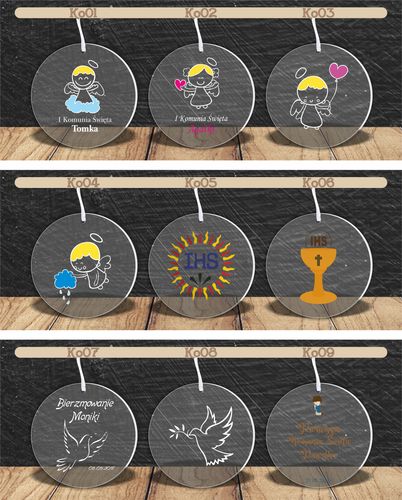 MEDAL z PLEXI nadrukiem UV PODZIĘKOWANIE DLA GOŚCI NA WESELE TWÓJ NAPIS na Arena.pl