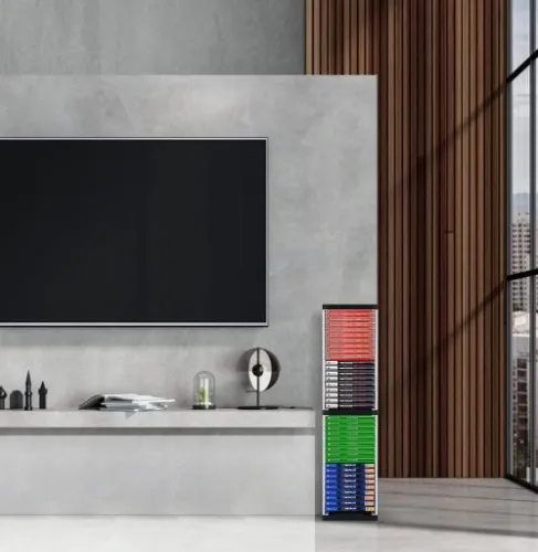 Stojak na gry Podstawka Półka na 36 gier do PS5, PS4, Xbox One, Xbox Series na Arena.pl