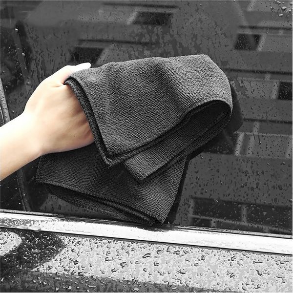5X RĘCZNIK ŚCIERECZKA Z MIKROFIBRY DO MYCIA OSUSZANIA AUTA 300g 30cm BLACK zdjęcie 5