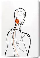 Obraz 60x90cm Pustka w Barwie