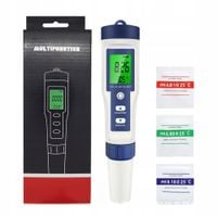 MIERNIK pH TDS EC TESTER JAKOŚCI WODY CZUJNIK TERMOMETR 5w1 OSMOZA MINERAŁY