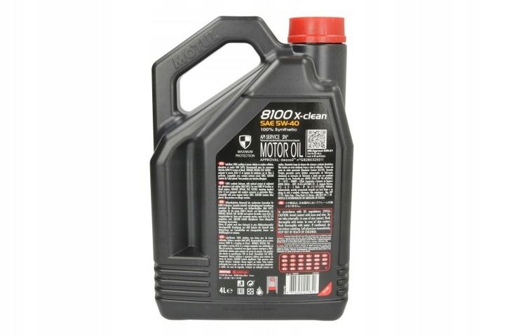 OLEJ MOTUL 8100 X-CLEAN 5W40 C3 4L zdjęcie 2
