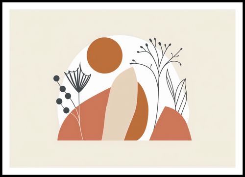 Plakat 100x70cm Organiczny Splot na Arena.pl