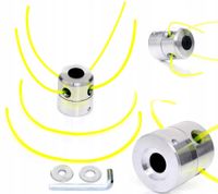 ALUMINIOWA GŁOWICA ŻYŁKOWA DO KOSY PAJĄCZEK GERMAN