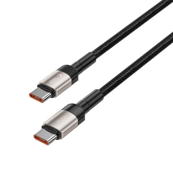 TECH-PROTECT ULTRABOOST EVO TYPE-C CABLE PD100W/5A 200CM TITANIUM zdjęcie 2
