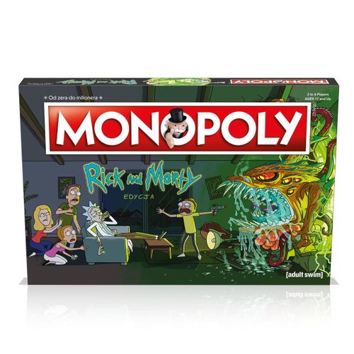 MONOPOLY Rick and Morty Wersja PL na Arena.pl