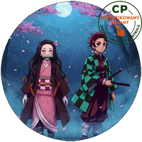 Opłatek waflowy na tort - Demon Slayer - Miecz zabójcy demonów