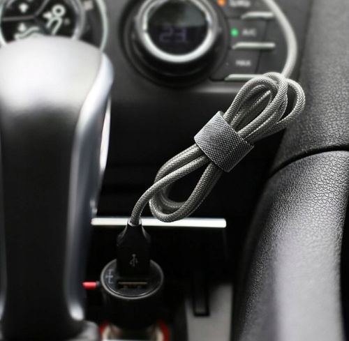 Taśma opaska rzep rzepowa organizer kabli 15mm 25m na Arena.pl