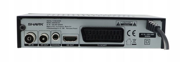 TUNER DEKODER DVBT2 DVB-T2/C TV NAZIEMNEJ KABLOWEJ PILOT HDMI USB HEVC zdjęcie 5