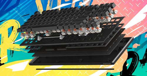 Klawiatura HATOR Gravity X TKL (biała) na Arena.pl
