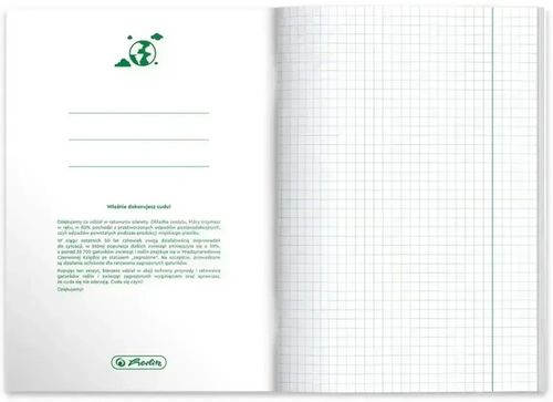 8x Zeszyty tematyczne ze ściągą A5 60 kartek przedmiotowe HERLITZ do szkoły na Arena.pl