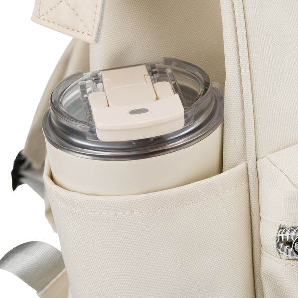 plecak materiałowy ptn beta-0350 ecru zdjęcie 10