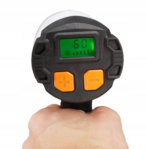 Opalarka 2000 W 600 C 2 Biegi Płynna Regulacja LCD Mocna + 6 Końcówek na Arena.pl