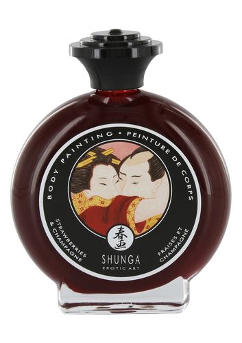 Shunga - Strawberries & Champagne Bodypaint 100 Ml na Arena.pl