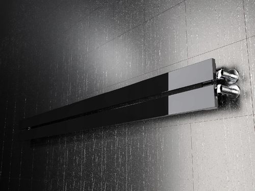 Grzejnik pokojowy poziomy BELLOSLIM 15x100 czarnyP na Arena.pl