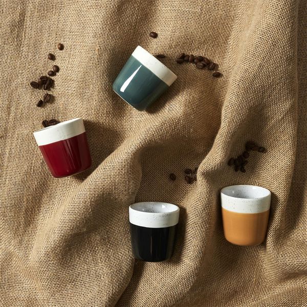 Kubek do espresso Doblo 100ml czerwony zdjęcie 3