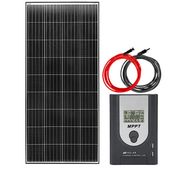 ZESTAW FOTOWOLTAICZNY 200W SOLARNY MPPT DO KAMPERA ŁODZI JACHTU