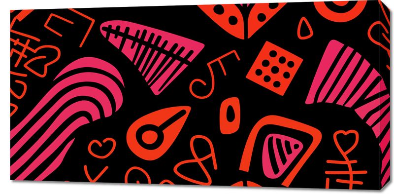 Obraz 100x50cm Rytm Wzorów zdjęcie 1