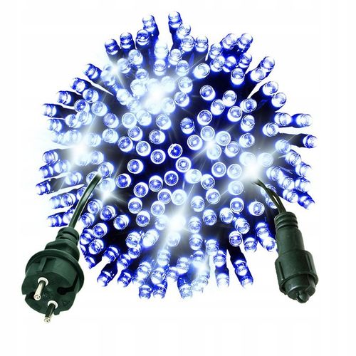 Lampki Choinkowe Flash 500 NIEBIESKIE + Biały Zimny FLASH na Arena.pl