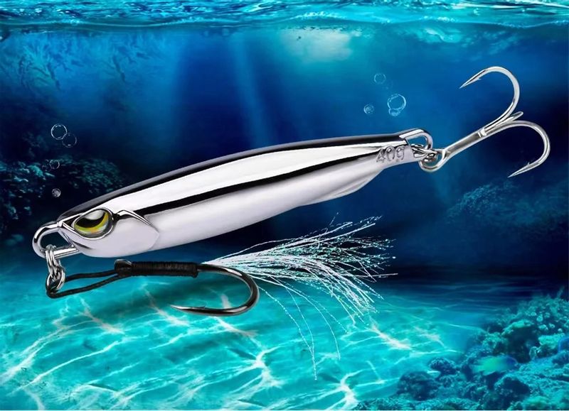 Wobler Przynęta WĘDKARSKA SZCZUPAK SUM 20g 6.6cm SREBRNA LUSTRZANA zdjęcie 6