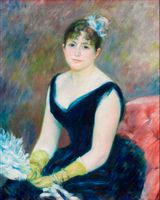 Madame Léon Clapisson, Pierre-Auguste Renoir - plakat 30x40 cm