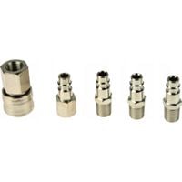 Szybkozłączka pneumatyczna SilverTools 1/4 typ 26 zestaw 5 el S11880