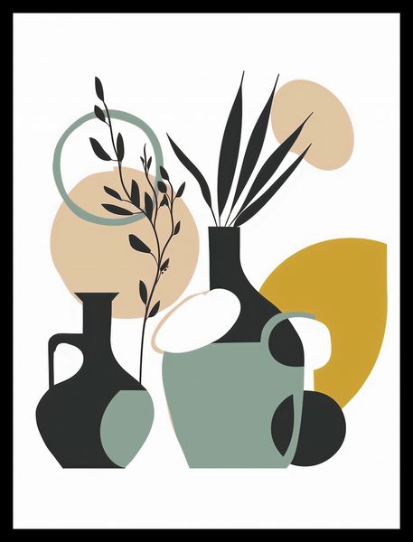 Plakat 60x80cm Modernistyczna Kompozycja zdjęcie 2
