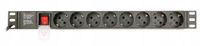 Gembird Listwa zasilająca rack 8x Schuko 3m (EG-PDU-014)