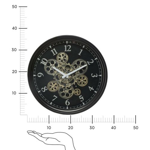 Zegar Meca 37cm czarny na Arena.pl