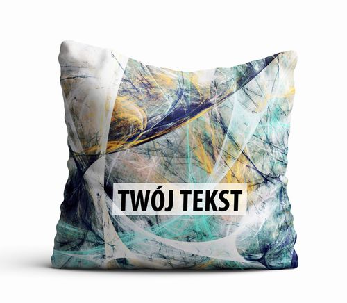 Poduszka Dekoracyjna MARMUR  z Twoim napisem M13 na Arena.pl