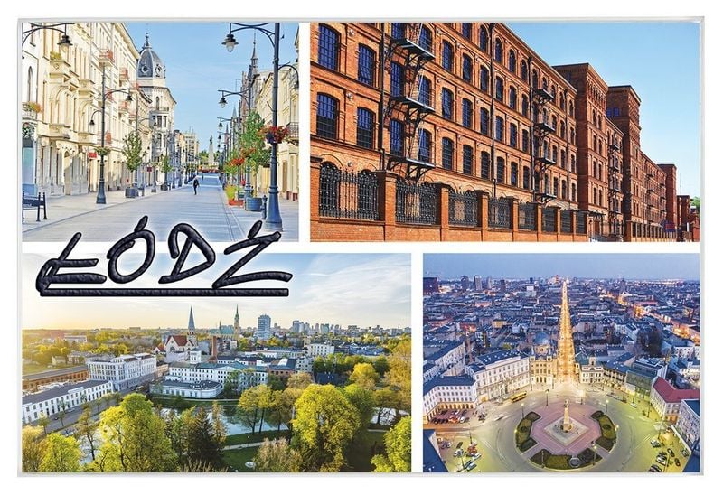 Łódź - magnes szklany zdjęcie 1