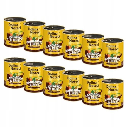 Karma dla psa DOLINA NOTECI Kangur wołowina12x800g na Arena.pl