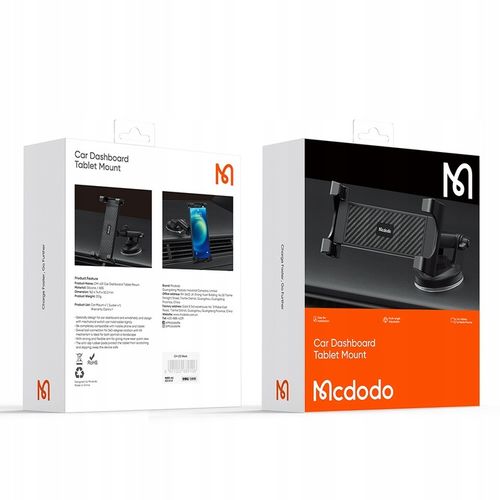 MCDODO UCHWYT NA TABLET SAMOCHODOWY DO SAMOCHODU NA DESKĘ SZYBĘ DO AUTA na Arena.pl