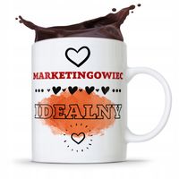 Dla Marketingowca Kubek Marketingowiec Idealny Z Nadrukiem Ze Zdjęciem