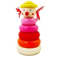 klaun wieża rożowy