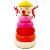 klaun wieża rożowy