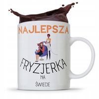 Kubek Dla Fryzjera Fryzjerki Najlepsza Fryzjerka Z Nadrukiem Ze Zdjęciem