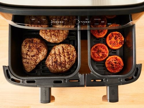 Frytkownica beztłuszczowa Tefal Grill EY905D 8.3l dwukomorowa Air na Arena.pl