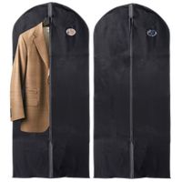 2x Pokrowiec na Ubrania Odzież Garnitur Koszulę Płaszcz Sukienkę Ochronny