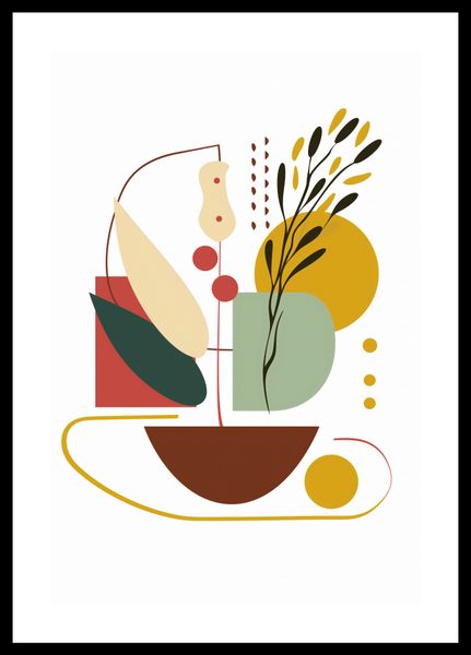 Plakat 30x45cm Harmonia Natury Martwej zdjęcie 3