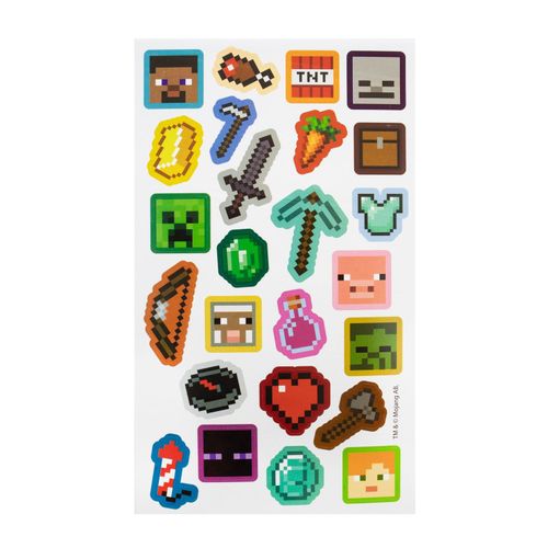 Zestaw naklejek Minecraft Assortment na Arena.pl