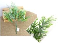 gałązka  2szt TUJA wys. 40 cm 7 łodyg ZIELONA bielona MD-081A