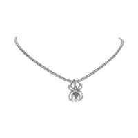 naszyjnik z pająkiem aria rockstar collection (c25/nut/07ag)