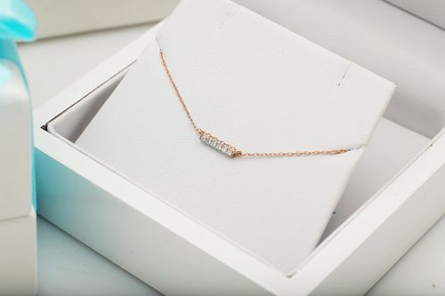 Złoty naszyjnik NRD5900 - Diament na Arena.pl