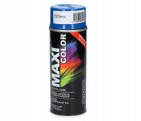 lakier akrylowy niebieski połysk ral5010 maxi color 400ml motip