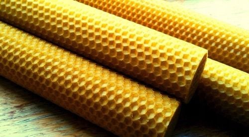 NATURALNA ŚWIECA ŚWIECZKA Z WOSKU PSZCZELEGO 100% WOSK PSZCZELI 11 na Arena.pl